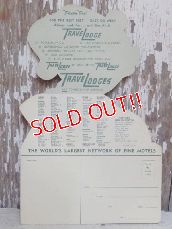 画像4: ct-160309-21 Travelodge / Sleepy Bear 60's Post Card