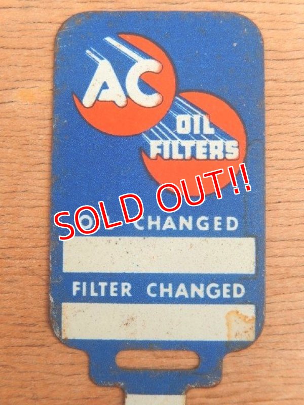 画像2: dp-160309-08 AC Oil Filters / Vintage Dipstick Tag