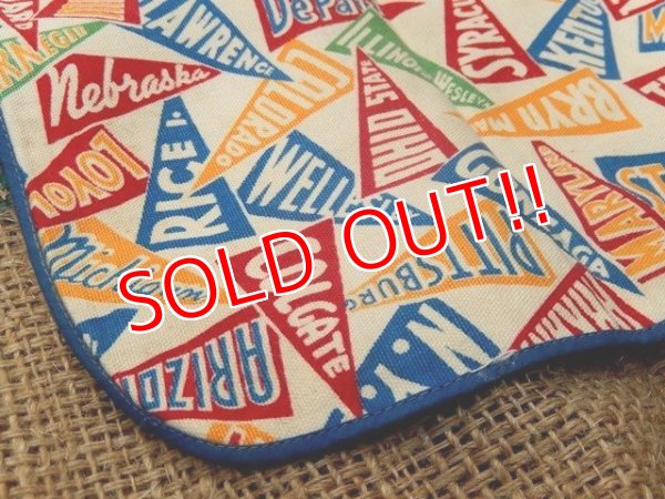 画像5: dp-160309-14 50's-60's College Pennant Canvas Bag
