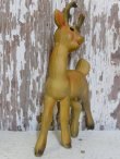 画像3: ct-160309-25 Rempel / 1950's Flagtail Reindeer Rubber Doll