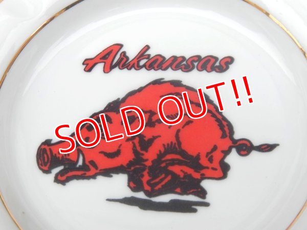 画像2: dp-160309-16 University of Arkansas Ashtray 