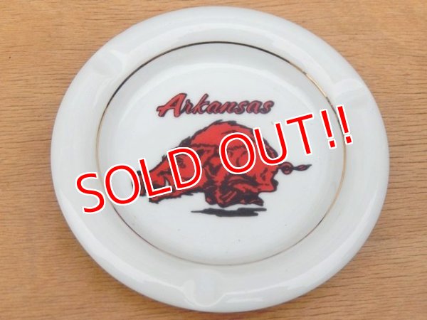 画像1: dp-160309-16 University of Arkansas Ashtray 