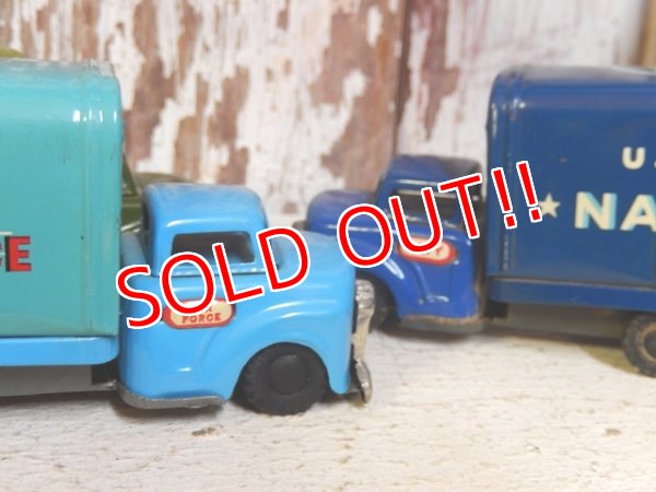 画像7: dp-160309-23 U.S.ARMY,NAVY & AIR FORCE / Friction Box Truck Set