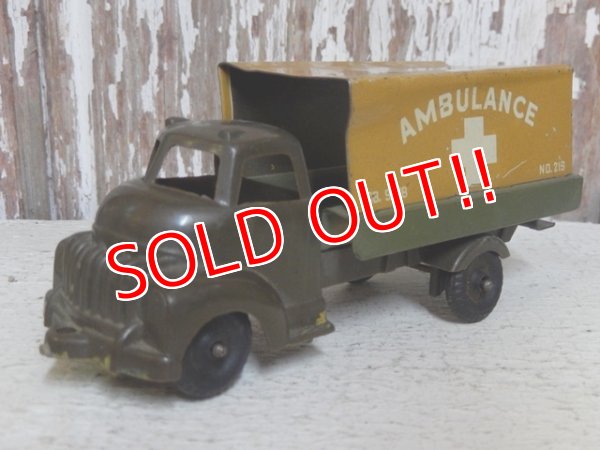 画像1: dp-160309-24 U.S.ARMY / Banner Toys 40's-50's Ambulance Truck