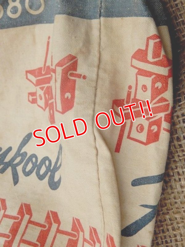 画像6: dp-160309-40 Playskool / Vintage Canvas Bag