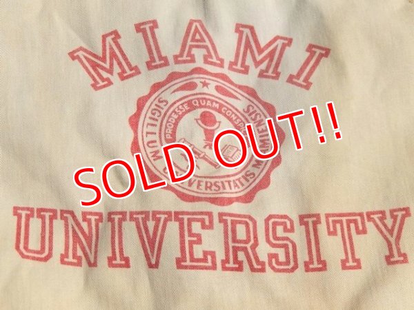 画像2: dp-160309-50 MIAMI UNIVERSITY / Vintage Bag