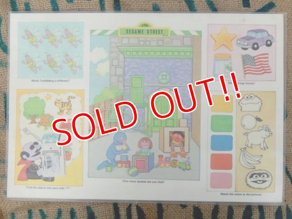 画像6: ct-160320-09 Sesame Street / 80's Place Mat