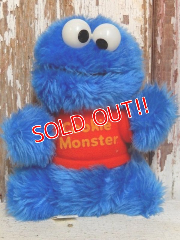 画像1: ct-160320-02 Cookie Monster / Knickerbokcer 80's Plush Doll