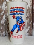 画像1: ct-160320-04 Captain America / 7 ELEVEN 80's Plastic Cup