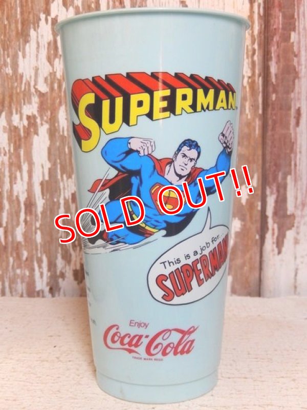 画像1: ct-160320-07 Superman / 7 ELEVEN 80's Plastic Cup