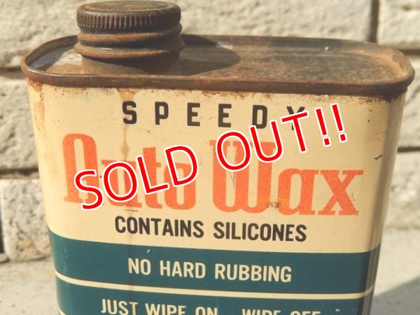 画像2: dp-160401-32 Phillips 66 / 50's Speedy Auto Wax Can