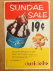 画像1: dp-160401-53 dari-delite / 60's AD "Sundae Sale"