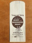 画像1: dp-160401-47 Honey and Horehound Drops Vintage Paper Bag