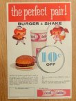 画像1: dp-160401-51 dari-delite / 60's AD "the perfect pair!"