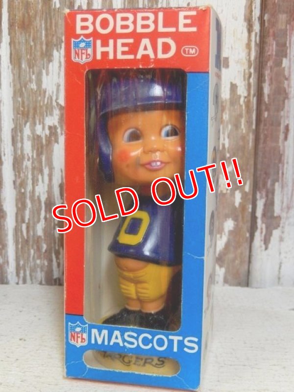 画像1: ct-160309-55 NFL 70's Bobble Head "San Diego Chargers"