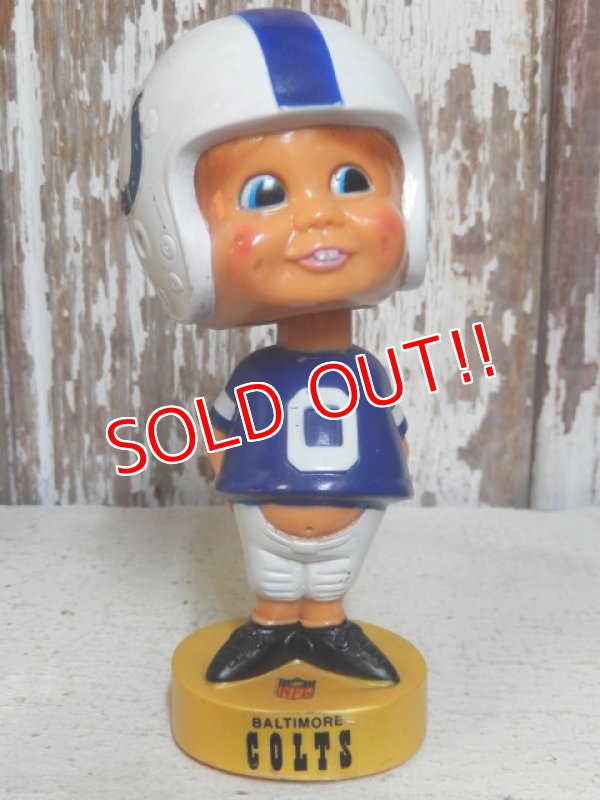 画像1: ct-160309-55 NFL 70's Bobble Head "Indianapolis Colts"