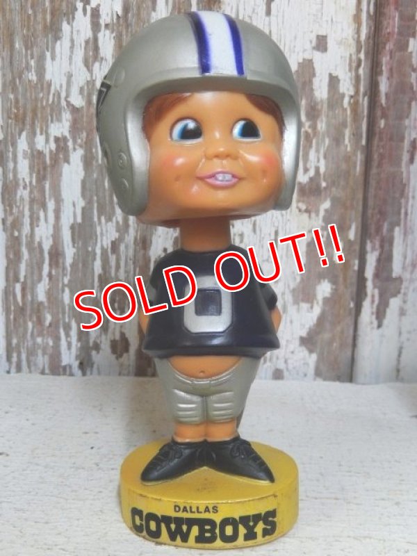 画像1: ct-160309-55 NFL 70's Bobble Head "Dallas Cowboys"