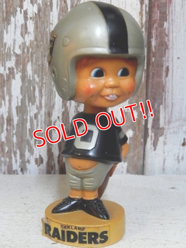 画像6: ct-160309-55 NFL 70's Bobble Head "Oakland Raiders"