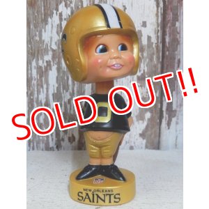 画像: ct-160309-55 NFL 70's Bobble Head "New Orleans Saints"