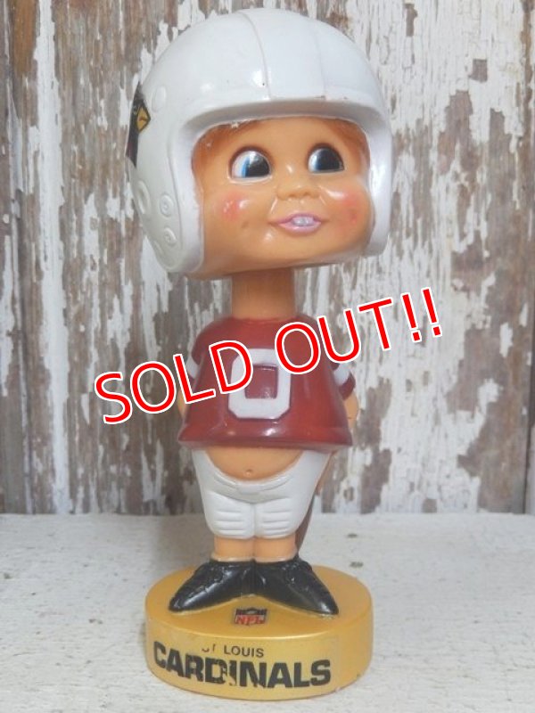 画像1: ct-160309-55 NFL 70's Bobble Head "Arizona Cardinals"