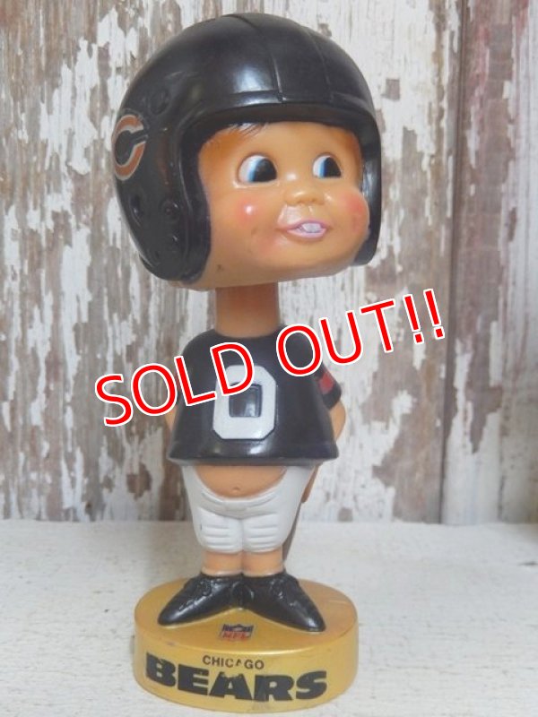 画像1: ct-160309-55 NFL 70's Bobble Head "Chicago Bears"