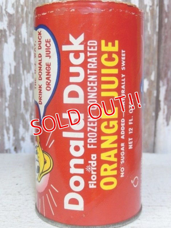 画像2: ct-150217-17 Donald Duck / 60's-70's 12fl oz.Orange Juice Can