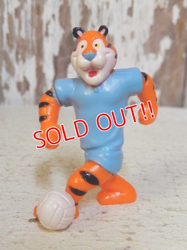 画像1: ct-160409-34 Kellogg's Tony the Tiger / 90's PVC "Soccer"