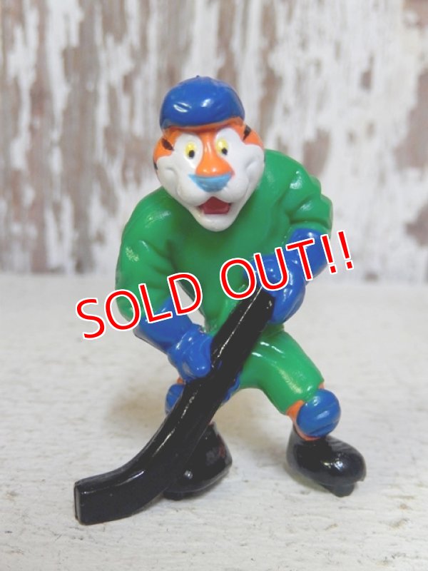 画像1: ct-160409-31 Kellogg's Tony the Tiger / 90's PVC "Hockey"