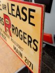 画像4: dp-160120-02 ROGERS & ROGERS / Vintage Wooden Sign