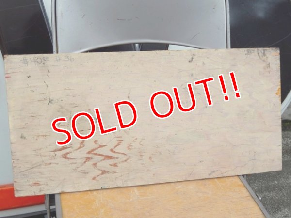 画像7: dp-160120-02 ROGERS & ROGERS / Vintage Wooden Sign