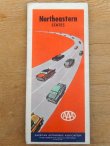 画像1: dp-160501-22 AAA / 50's Road Map "Northeastern STATES"