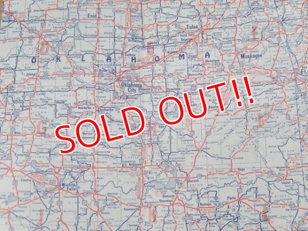 画像6: dp-160501-22 Mobiloil / 50's Road Map "THE SOUTHWEST"