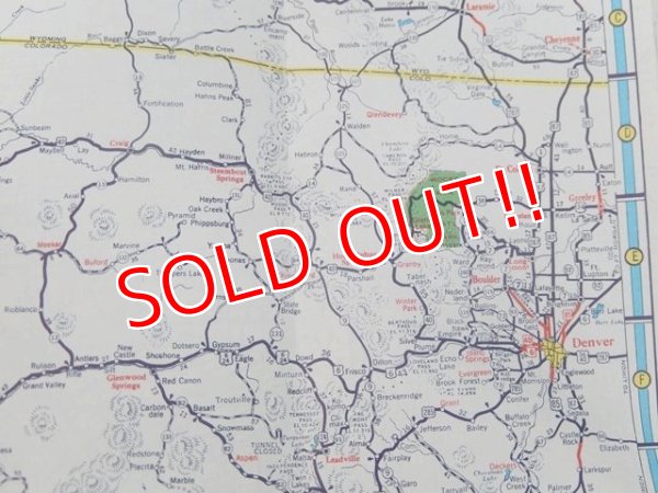 画像6: dp-160501-22 AAA / 50's Road Map "Southwestern STATES"