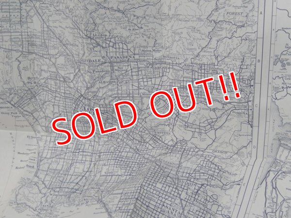 画像7: dp-160501-22 AAA / 50's Road Map "Southwestern STATES"