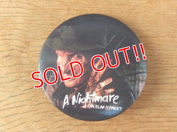 画像1: pb-141101-613 A Nightmare ON ELM STREET / Freddy Krueger 80's Pinback