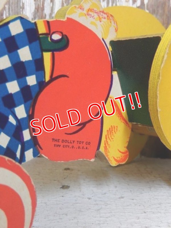 画像3: ct-160512-10 Dolly Toy / 60's Easter Bunny Cart