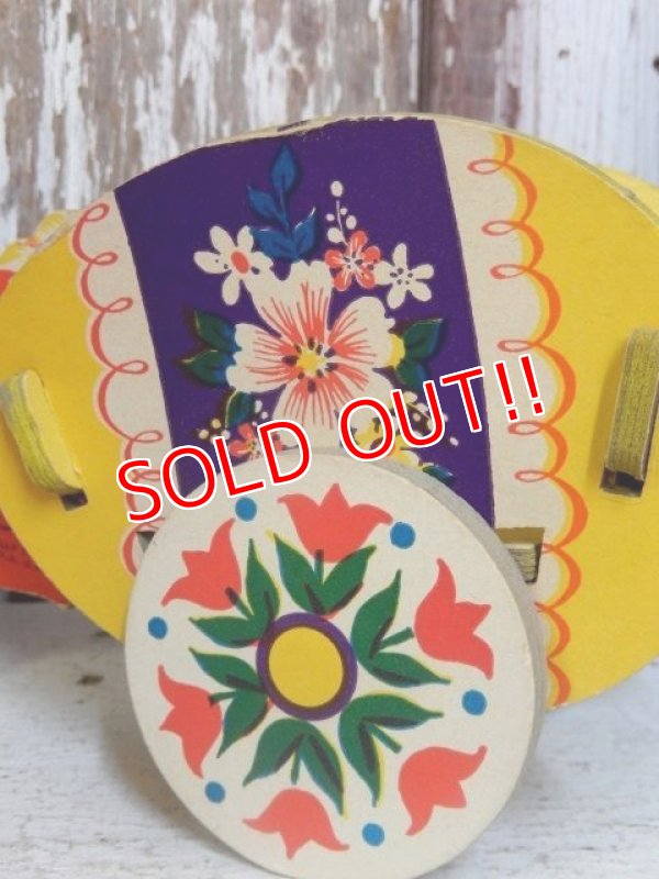 画像5: ct-160512-10 Dolly Toy / 60's Easter Bunny Cart