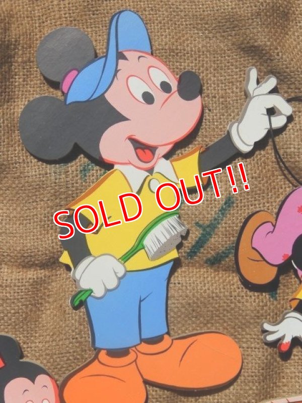画像2: ct-160512-08 Mickey Mouse,Morty and Ferdie / Dolly Toy 70's Wall Pin-Up