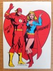 画像1: ct-160512-01 The Flash & Supergirl / 80's Greeting Card