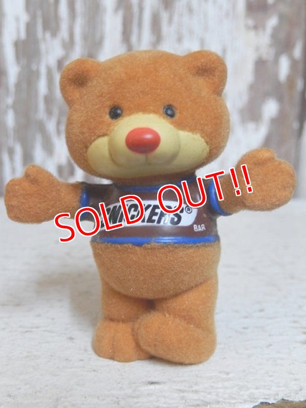 画像1: ct-160519-26 MARS / 1987 Snickers Flocked Bears (A)