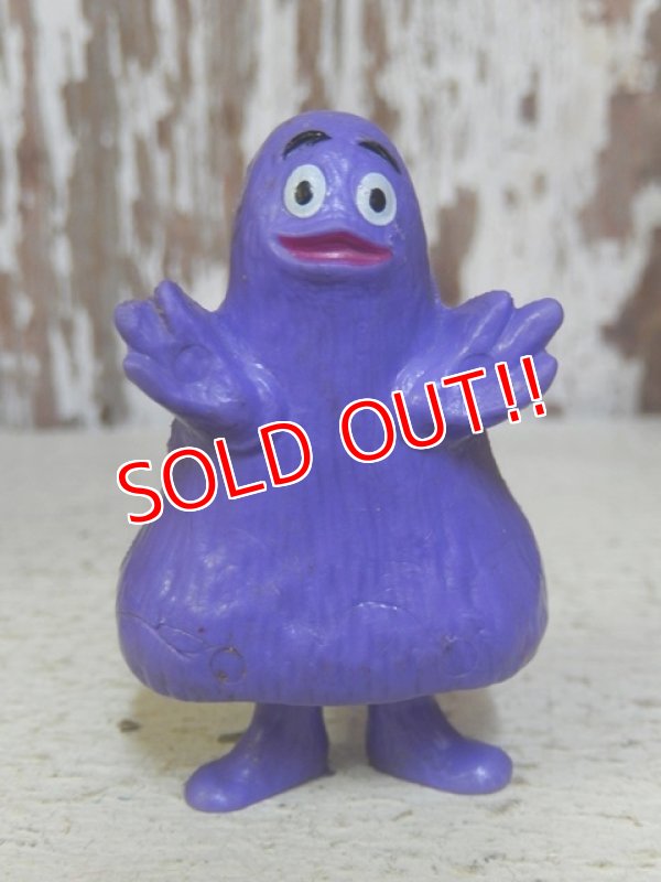 画像1: ct-160601-15 McDonald's CANADA / Grimace 1985 PVC Figure