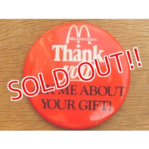 画像: ct-160601-09 McDonald's CANADA / Vintage Pinback