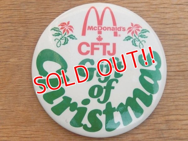 画像1: ct-160601-10 McDonald's CANADA / Vintage Pinback