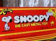 画像8: ct-160601-20 Snoopy / AVIVA 70's Die Cast Metal Toy "Locomotive"