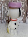 画像4: ct-160601-23 Snoopy / 80's Vinyl Squeak Toy "Snoopy & Woodstock"