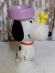 画像3: ct-160601-23 Snoopy / 80's Vinyl Squeak Toy "Snoopy & Woodstock"