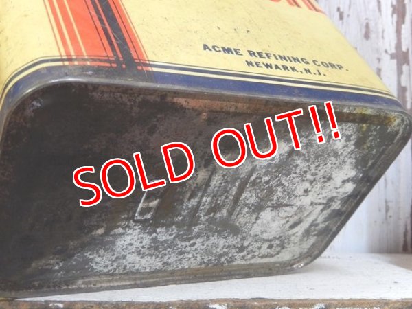 画像6: dp-160601-15 ACMELUBE / Vintage Motor Oil Can