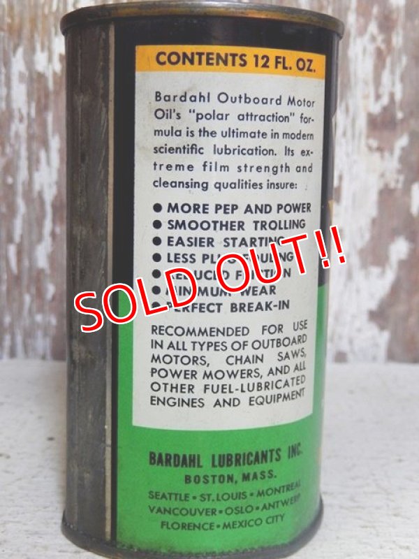 画像4: dp-160601-12 BARDAHL / Vintage Motor Oil Can