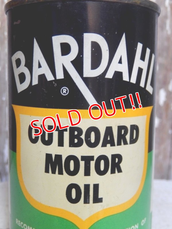 画像2: dp-160601-12 BARDAHL / Vintage Motor Oil Can