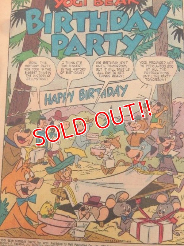 画像2: ct-160608-09 Yogi Bear / DELL 60's Comic